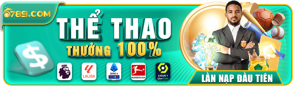 Khuyến mãi thể thao lên đến 100% cho lần nạp đầu